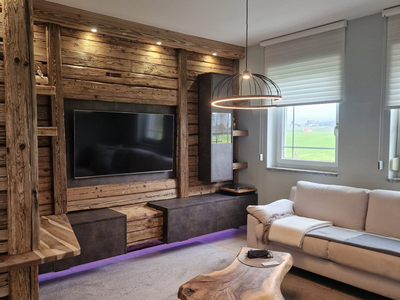 Tischlerbetrieb Messner - Wohnzimmer